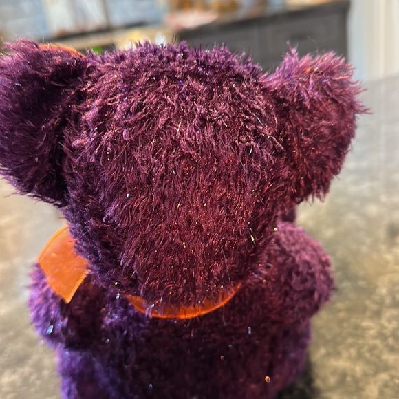 Dan.dee plush teddy bear, holding a jack-o’-lantern candy bag Halloween - Picture 3 of 4